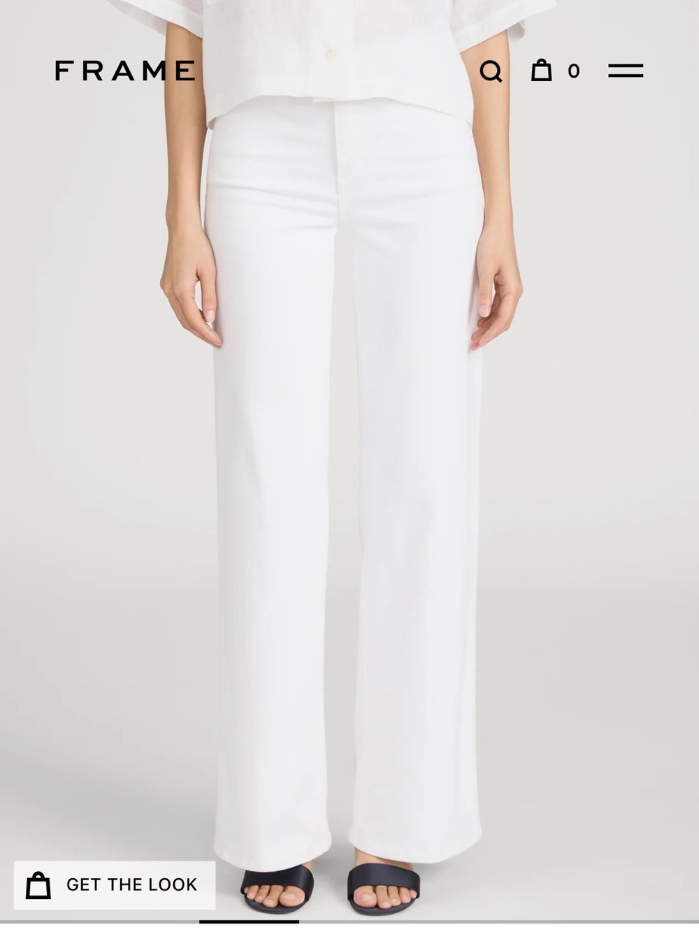Frame Le Slim Palazzo